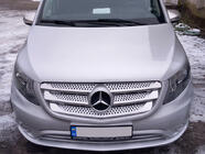 Mercedes Vito/V-class W447 2014- Couvre-calandre 2014-2020 (5 pcs, inox) photo 1