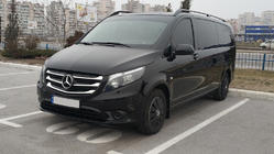 Mercedes Vito/V-class W447 2014- Couvre-calandre 2014-2020 (5 pcs, inox) photo 4