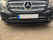 Mercedes Vito/V-class W447 2014- Caches pour grille de pare-chocs (2 pcs, inox) photo 6