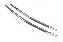 Mercedes Vito/V-class W447 2014- Caches pour grille de pare-chocs (2 pcs, inox) photo 3