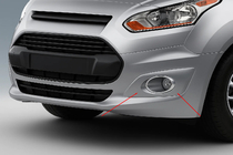 Ford Connect 2014-2021 Caches pour antibrouillards (2 pcs, inox) photo 1