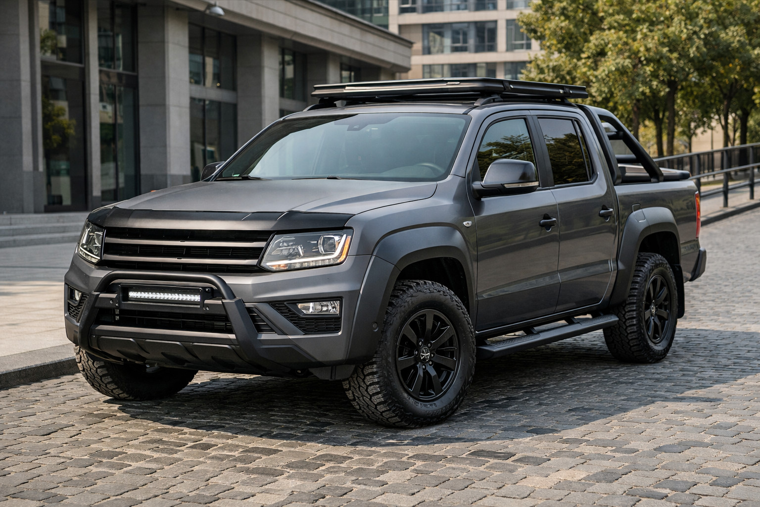 Upgrade de départ du Volkswagen Amarok pour la ville, sans frime bon marché