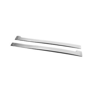 Moulures en acier inox pour portes coulissantes (2 pcs) photo 3