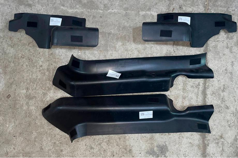 Renault Duster 2018-2024 Seuils de porte intérieurs EuroCap (4 pcs, ABS) Photo 6
