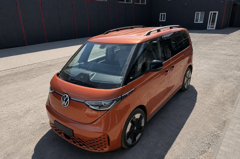 Volkswagen ID BUZZ 2022- Barres de Toit Chromées (Design Turc) Image