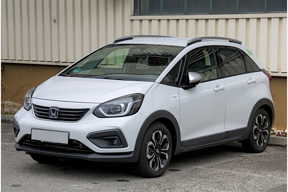 Honda FIT/Jazz 2020– Barres de toit longitudinales OEM grises (plastique ABS) Image