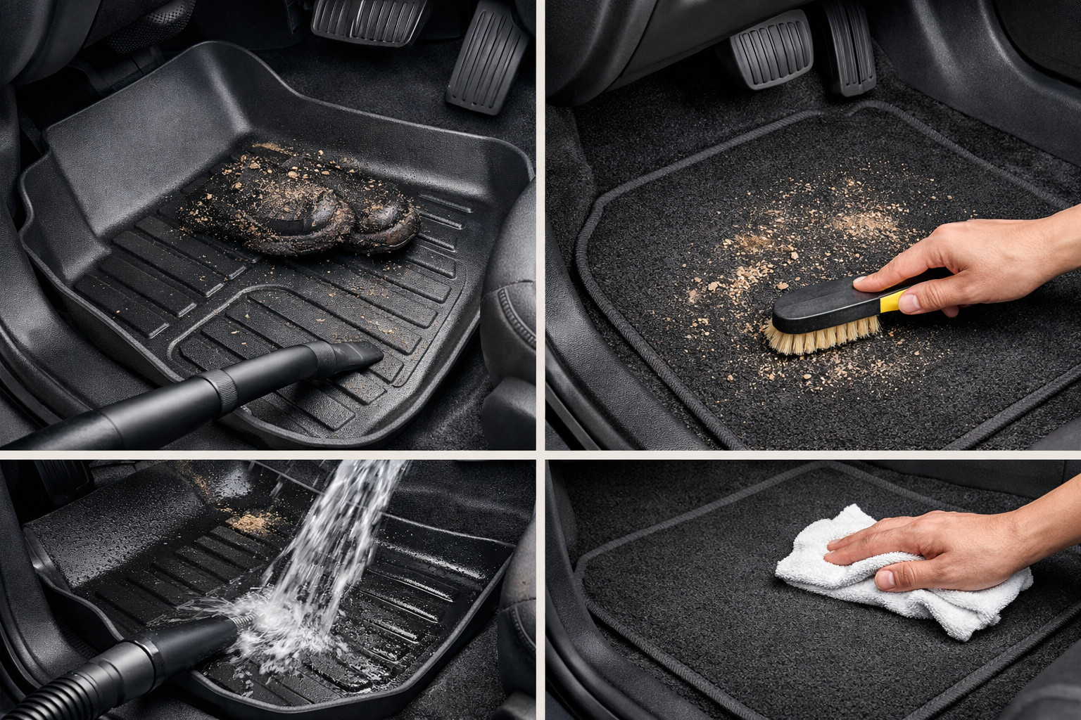 Tapis avec rebord ou plats : plus pratiques au quotidien et faciles à nettoyer ?
