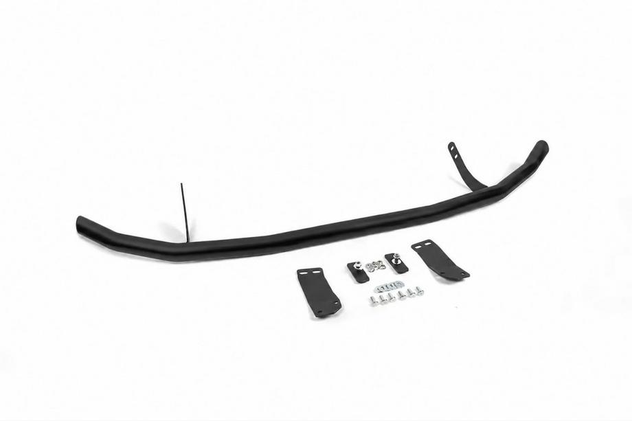 Ford Transit 2000–2014 Barre de protection avant ST008 Black (2000-2006, inox) Image