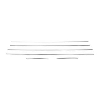 Baguettes de vitres inférieures inox (6 pcs) Hyundai I-20 2014-2020 photo 3