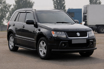 Suzuki Grand Vitara 2005-2017 Pare-buffle avant ST008 Black (inox) photo 3