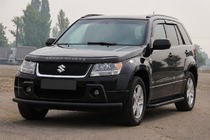 Suzuki Grand Vitara 2005-2017 Pare-buffle avant ST008 Black (inox) photo 4