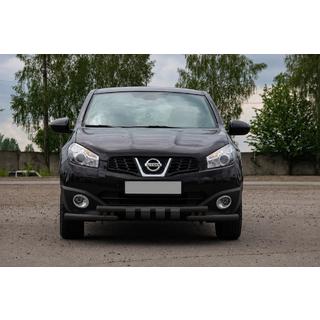 Barre avant ST009-15 Black (inox) Nissan Qashqai 2010-2014 photo 2