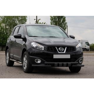 Barre avant ST009-15 Black (inox) Nissan Qashqai 2010-2014 photo 3