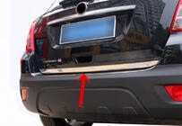 Opel Mokka 2012-2021 Baguette de coffre inox photo 1
