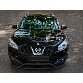 Barre de protection avant Black (inox) Nissan Qashqai 2010-2014