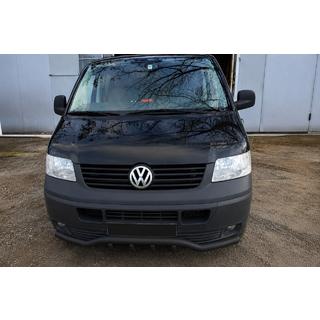 Pare-buffle avant avec grille ondulée ST007-1 Black (inox) photo 2