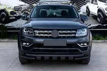 Volkswagen Amarok 2010-2022 Pare-buffle avant F3-08.7 Black (inox) photo 1
