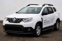 Renault Duster 2018-2024 Pare-buffle avant F3-10 Black (inox) photo 1