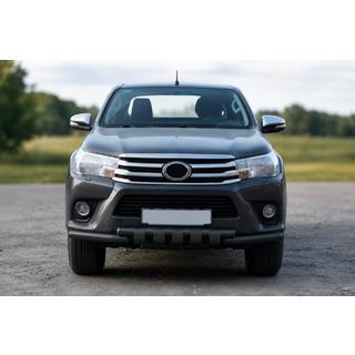 Pare-buffle avant F3-34 Black (inox) Toyota Hilux 2015- photo 1