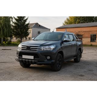 Pare-buffle avant F3-34 Black (inox) Toyota Hilux 2015- photo 3