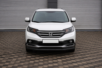 Honda CRV 2012-2016 Protection avant ST008 Black (inox) photo 2