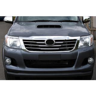Protection avant ST008 Black (inox) Toyota Hilux 2006-2015 photo 1
