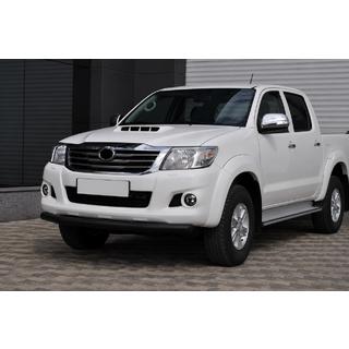 Protection avant ST008 Black (inox) Toyota Hilux 2006-2015 photo 2