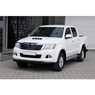 Protection avant ST008 Black (inox) Toyota Hilux 2006-2015 photo 3