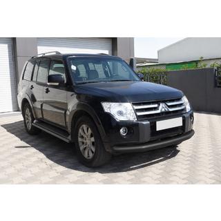 Protection avant ST008 Black (inox) Mitsubishi Pajero Wagon III 1999-2006 photo 3