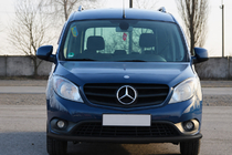 Mercedes Citan 2013-2021 Protection avant ST008 Black (inox) photo 3
