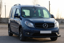 Mercedes Citan 2013-2021 Protection avant ST008 Black (inox) photo 4