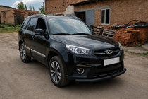 Chery Tiggo 3 2005- Protection Avant ST008 Noir (Inox) photo 3