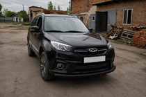 Chery Tiggo 3 2005- Protection Avant ST008 Noir (Inox) photo 4