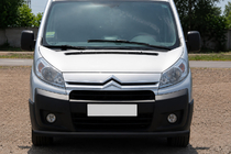 Citroen Jumpy 2007–2017 Protection Avant ST008 Noir (Inox) photo 1
