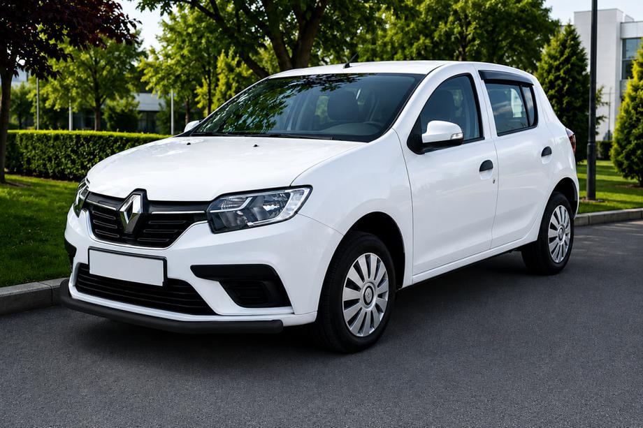 Renault Sandero 2013-2022 Protection Avant ST008 Noir (Inox) Photo 1
