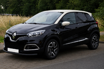 Renault Captur 2013-2019 Protection Avant ST008 Noir (Inox) photo 1