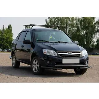 Pare-buffle avant ST009-2 Black (inox) photo 1