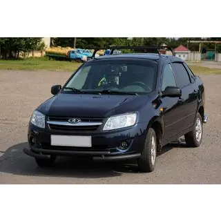 Pare-buffle avant ST009-2 Black (inox) photo 2