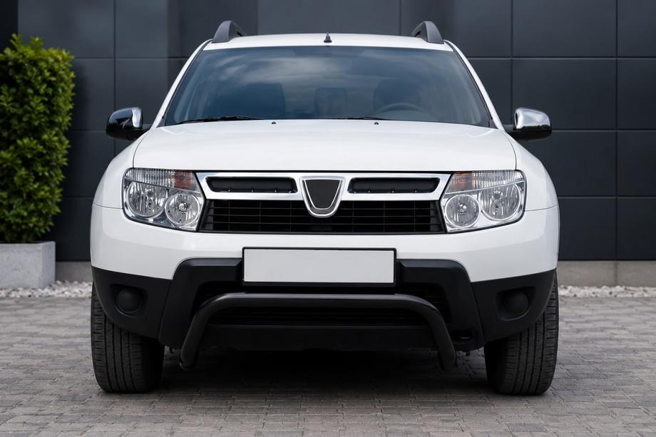 Dacia Duster 2008-2018 Protection avant ST011 Black (inox) Image