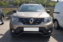 Renault Duster 2008–2017 Barre de protection avant ST012 Black (inox) photo 1