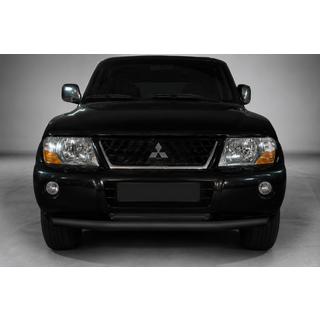 Protection Avant ST014 Noir (Inox) Mitsubishi Pajero Wagon III 1999-2006
