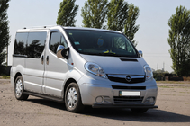 Renault Trafic 2001–2015 Protection Avant ST014 Noir (Inox) photo 2