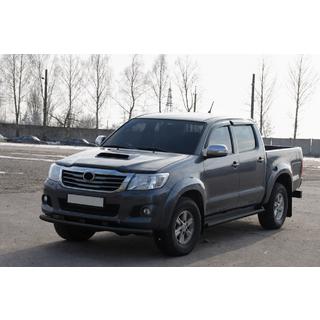 Protection Avant ST014 Noir (Inox) Toyota Hilux 2006-2015 photo 2