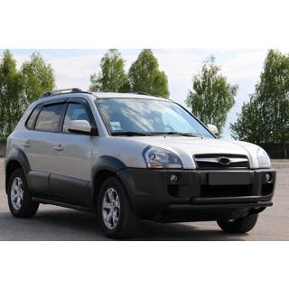 Protection Avant ST014 Noir (Inox) Hyundai Tucson JM 2004- photo 2
