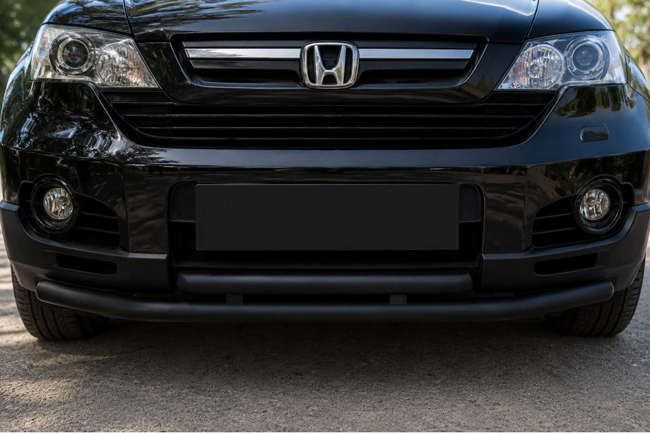 Honda CRV 2007-2011 Protection Avant ST014 Noir (Inox) Image