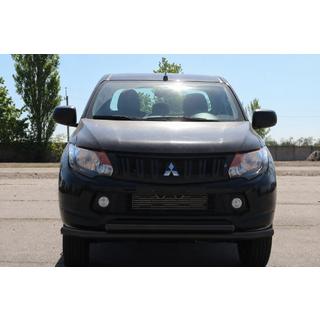 Pare-buffle avant ST014 Black (inox) photo 1