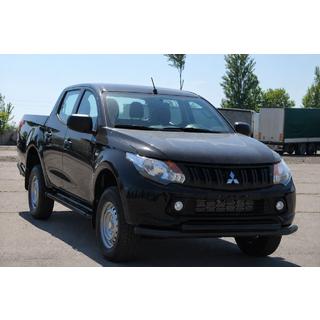 Pare-buffle avant ST014 Black (inox) photo 3