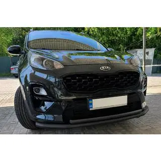 Pare-buffle avant ST014 Black (inox) photo 1