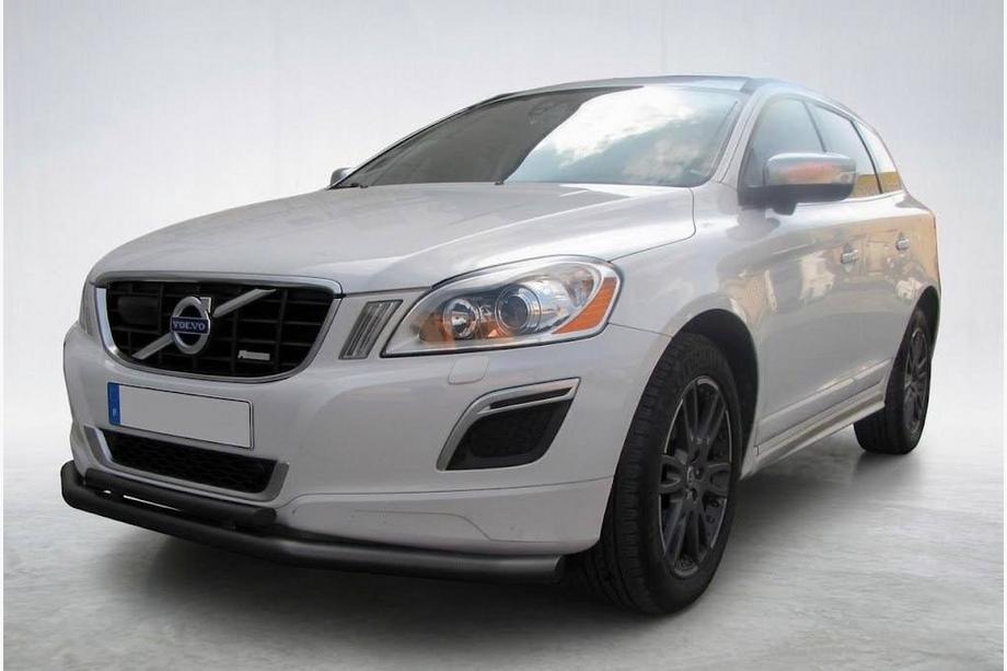 Volvo XC60 2009-2017 Pare-buffle avant ST014 Black (inox) Image