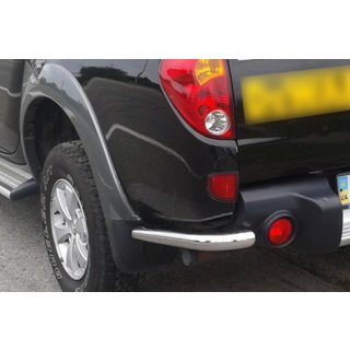 Barres d’angle arrière AK003 (2 pcs, inox) Mitsubishi L200 2006-2015 photo 1